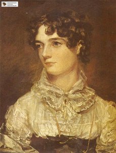 Portrait Of Maria Bicknell — John Constable, Romantic Landscape Painting