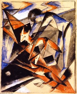 Noah With The Foxes — Franz Marc