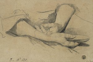 Study Of Female Arms — Jean-baptiste Greuze