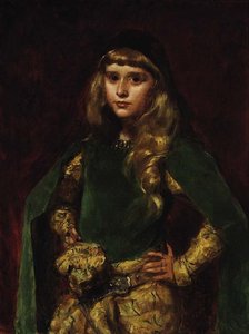 Natalie At Ten — Carolus-duran (charles-auguste-emile Durand)