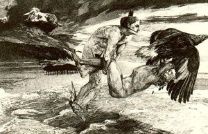 The Rape Of Prometheus — Max Klinger