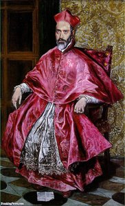 Portrait Of A Cardinal — El Greco, Mannerism