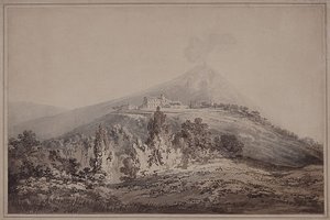 Vesuvius And The Convent Of San Salvatore — Joseph Mallord William Turner