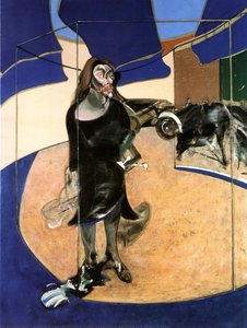 Retrato De Isabel Rawsthorne De Pie En Una Calle De Soho — Francis Bacon, Surrealismo