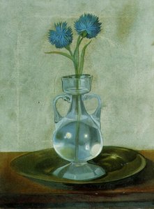 The Vase Of Cornflowers, 1959 — Salvador Dalí