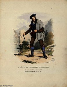 A Basque Of The Valley Of Baigorry — Charles Duffield Harding