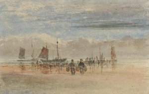 Fishermen Bringing In The Catch — デイヴィッド・コックス
