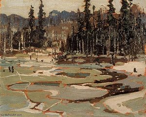 Portage, Ragged Lake — Thomas Clement Thompson