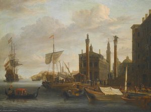 A Capriccio Of Venice, With Saint Mark's Basilica And The Doge's Palace — Abraham Storck (sturckenburch)
