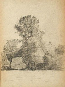 Houses In Trees — John Ottis Adams
