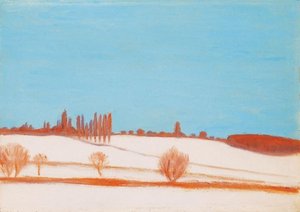 Winter (also Known As Hills In Somogy) — József Rippl-rónai