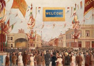Expecting The Grand Master — Alfred John Harris