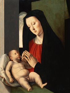 Mary Adoring The Child — Бартоломео Виварини