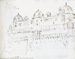 Jahangir Mahal, Orchha — Martin Yeoman