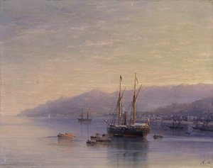 The Bay Of Yalta — Ivan Konstantinovich Aivazovsky