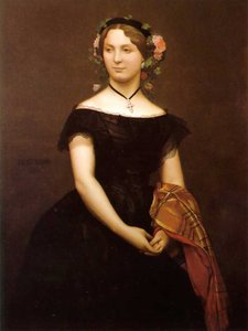 Portrait Of Mlle Durand — Jean-léon Gérôme
