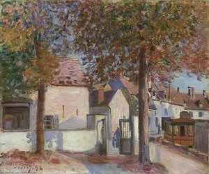 View in Moret (Rue de Fosses)