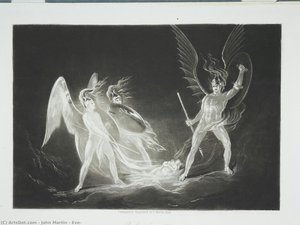 Eve — John Martin, Romanticism