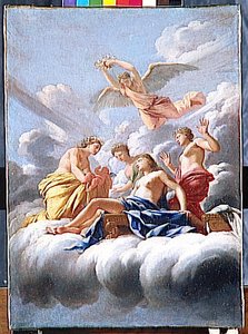 La Naissance De L'amour — Eustache Le Sueur (lesueur)