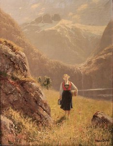 Girl in a Summer Landscape