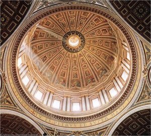 Interior Of The Dome — Michelangelo Buonarroti