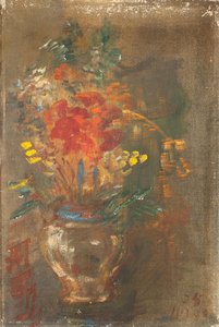 Season flower in a vase