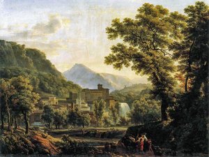 View Of The Isle Of Sora — Joseph Pierre Xavier Bidauld, Romanticism