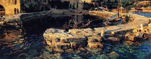 San Vigilio, Lago De Garda — John Singer Sargent