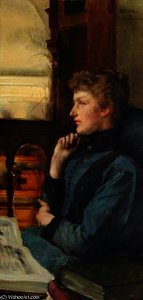 Reverie - Far Away Thoughts — Lourens Alma Tadema