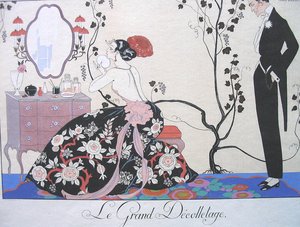 Le Grand Decolletage — Georges Barbier