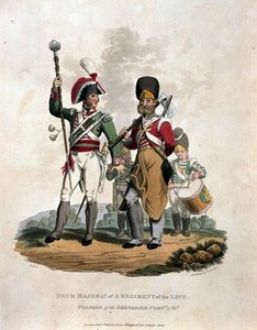 Drum Major And Co Of A Regiment — Charles Hamilton Smith
