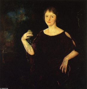Purple and Green (also known as Portrait of Mrs. Woodruff)