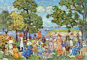 The Promenade — Maurice Brazil Prendergast