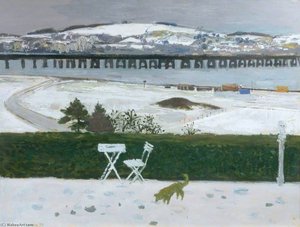 Tay Bridge, Winter — Alberto Morrocco