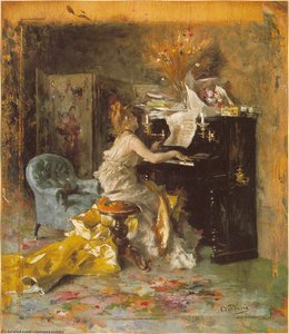 The Recital — Giovanni Boldini