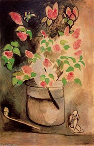 La Branche De Lilas Huile Sur Toile Collection Particulière — Henri Matisse, Fauvism