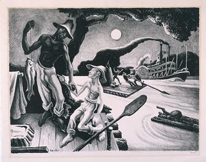 Huckleberry Finn — Thomas Hart Benton