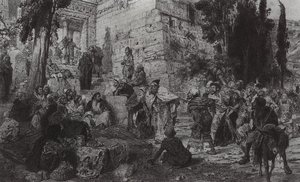 Christ And The Sinner — Vasily Dmitrievich Polenov