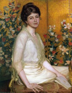The Poppy Screen — Lilla Cabot Perry