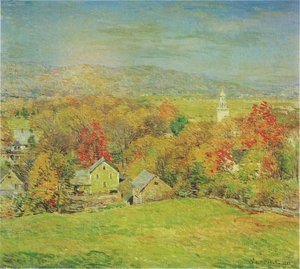 October Morning — Willard Leroy Metcalf
