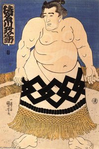 The Sumo Wrestler — Utagawa Kuniyoshi, Ukiyo-e