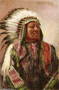 Chief Bald Eagle, Sioux — John Hauser