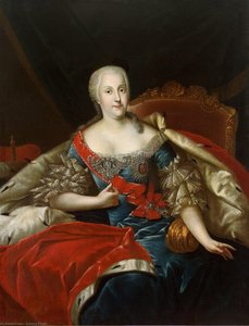 Portrait Of Johanna Elisabeth, Princess Of Anhalt-zerbst — Antoine Pesne, Rococo
