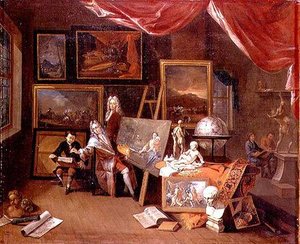 The Artist's Studio — Peter Tillemans