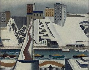 Harlem River — William Preston Dickinson