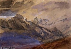 Mont Dauphiny, Near Chartreuse — ジョン・ラスキン