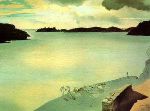 Paisaje De Port Lligat — Salvador Dalí, Surrealist Landscape