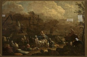 At An Eastern Port — Hendrik Van Minderhout