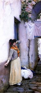 Resting — John William Waterhouse