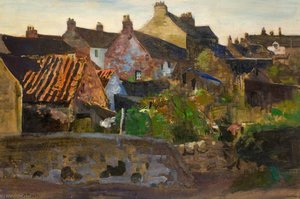 A September Day In Gargunnock, Stirling — Archibald Russell Watson Allan